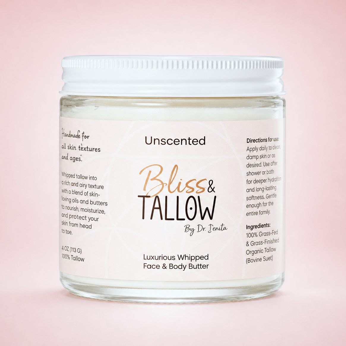 Bliss & Tallow *Unscented* Body Butter